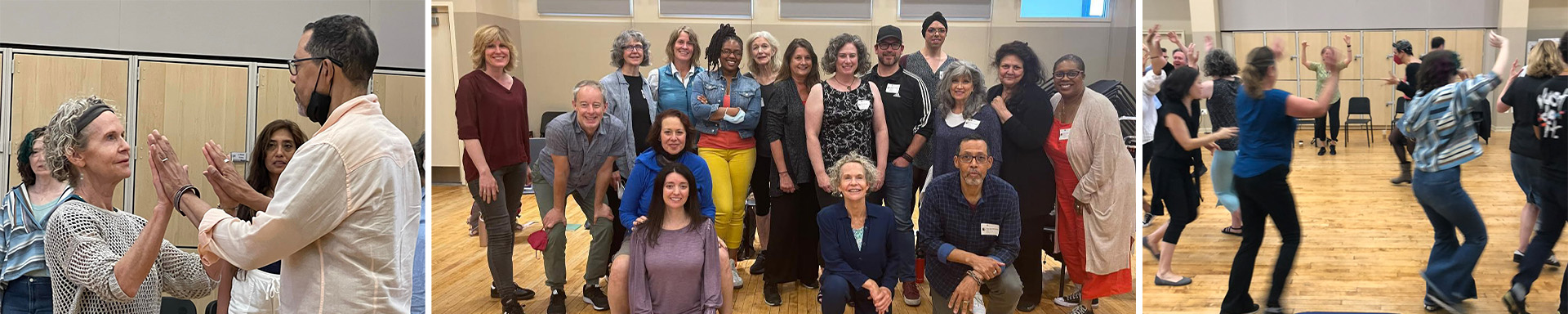 Participants of the 2022 National Congress in workshops and posing together